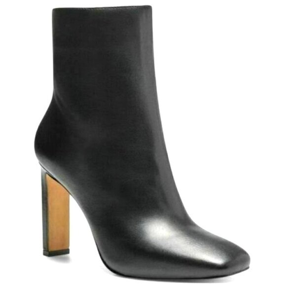 INC International Concepts Shoes - INC International Concepts Women's Viana Dress Booties Black Leather 10M